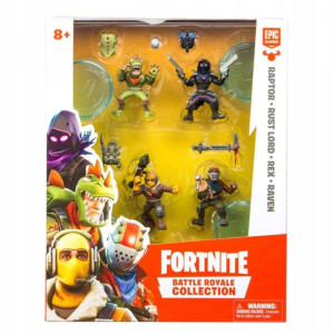 Figurki Fortnite 4-pak Legendarny Squad z akcesor