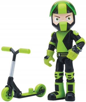 Ben 10 Figurka Rustbuggy Z Hulajnogą Kosmita