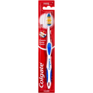 Colgate Classic Deep Clean Hard szczoteczka do zębów i jamy ustnej twarda
