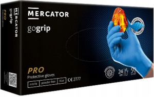 Rękawice nitrylowe Mercator gogrip blue XXL 50szt