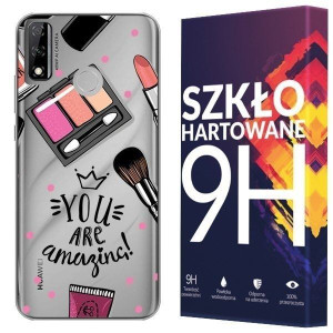 Etui Do Huawei Y8s Case Kreatui Fashion + Szkło 9h