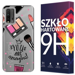 Etui Do Xiaomi Redmi 9t Kreatui Fashion + Szkło 9h