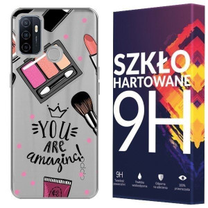 Etui Do Oppo A53 2020 Fashion Kreatui + Szkło 9h