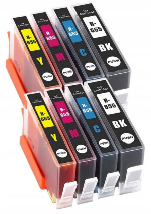 8x Tusz Zamiennik HP Deskjet Advantage 4625 5525