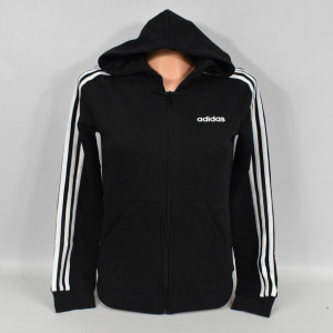Bluza młodzieżowa Adidas G  3 Stripes FZ HD - DY0368
