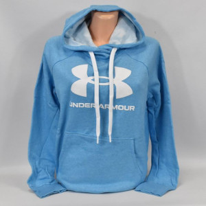 Bluza damska Under Armour RIVAL FLEECE Hoodie - 1356318 419