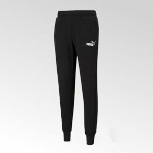 Spodnie dresowe męskie Puma ESS Logo TR czarne - 586716 01