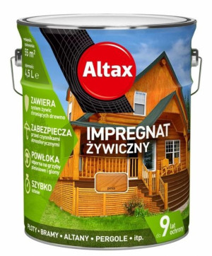 ALTAX Impregnat Żywiczny 4,5l PINIA