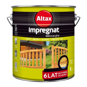 ALTAX Impregnat Dekoracyjny 9l DĄB