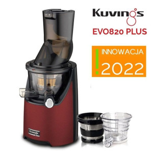 Wyciskarka Kuvings EVO820 PLus czerwony + GRATISY