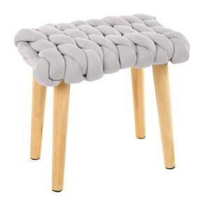 Taboret YETI 37x27 szary