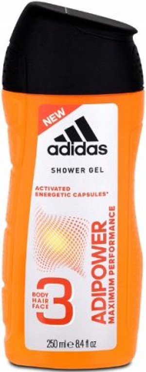 Adidas Żel Pod Prysznic 3W1 Adipower Mięta 250Ml