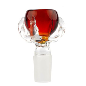 Cybuch do bonga Grace Glass Dragon Paw - szlif 18.8 mm 4 kolory