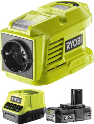 Ryobi Ry18bi150a Przetwornica Napięcia 18v-230v 2a