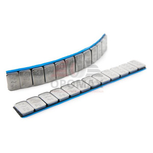 Ciężarki klejone ocynk 12x5g 3.8mm 50 sztuk WULMAX