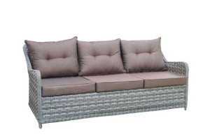 Elegancka sofa ogrodowa z technorattanu DIVINO