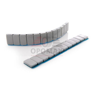 Ciężarki klejone 12x5g 3.8mm Malowane 100 sztuk