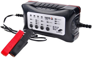 prostownik elektroniczny 12V 6V 4A YATO YT-8300