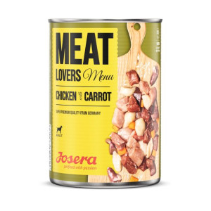Josera MeatLovers Menu Mokra Karma Dla Dorosłych Psów Z Kurczakiem I Marche