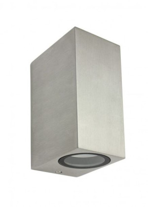 Kinkiet elewacyjny Mini 5002 BR Szczotkowane aluminium IP44 - Su-ma