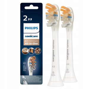 2 Końcówki Philips Sonicare Hx9092/10 A3 Premium