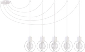 Lampa wisząca Aura koło 5 biała mat 31097 - Sigma