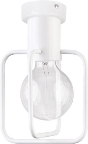 Lampa sufitowa Aura kwadrat 1 biała 31124 - Sigma