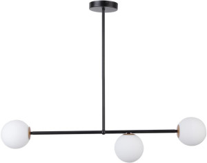Lampa sufitowa GAMA 3 czarny 33190 - Sigma
