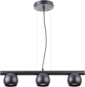 Lampa wisząca HIPPO 3 czarny 33116 - Sigma