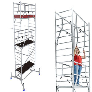 KRAUSE ClimTec Rusztowanie 7m 150x60 + rolki 150mm