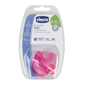 CHICCO 51885 smoczek uspokajający physiosoft 6-16m