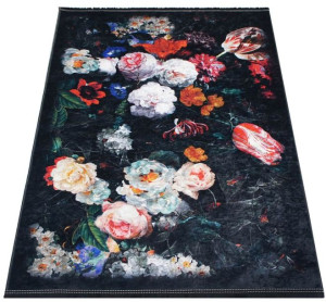 Dywan Horeca 119 antypoślizgowy czarny 60x100 cm