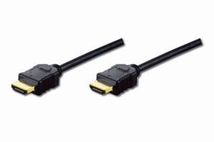 Assmann Kabel Assmann AK-330114-030-S (HDMI M - HDMI M; 3m; kolor czarny)