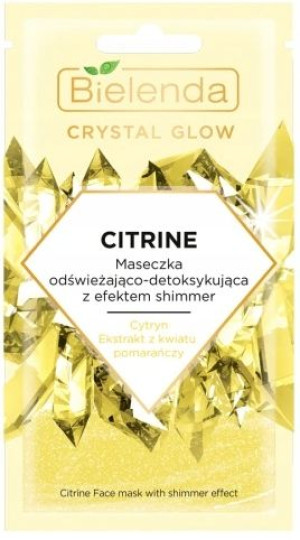 Bielenda Cristal Glow Maseczka Citrine Detox