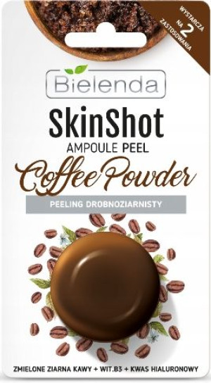 Bielenda Skin Shot Peeling Drobnoziarnisty Kawowy