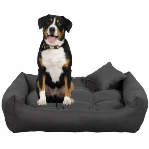 DUŻE LEGOWISKO Kojec Sofa Dla Psa 110/90 XXL -SZARE