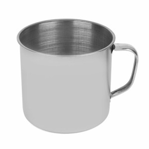 Kubek stalowy Tadar 500 ml mały garnek do mleka