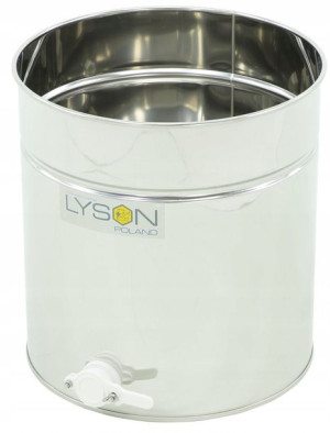ODSTOJNIK nierdzewny 50L ZAWÓR plastik. 6/4"
