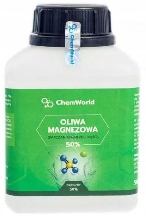 ChemWorld Oliwa Magnezowa 50% siarczan magnezu 500ml