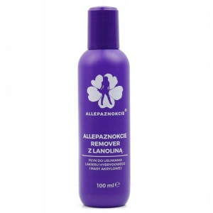 Remover do usuwania hybryd Z LANOLINĄ aceton 100ml