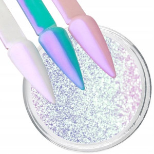 Pyłek Orchid Blush Effect do paznokci OPALIZUJĄCY