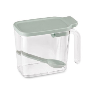 Cukiernica z łyżeczką pokrywką i rączką Plastic Forte