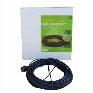 Kabel grzejny 25m 500W Przewód Grzewczy do rynny
