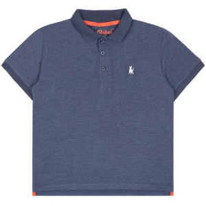 Granatowa koszulka POLO PRIMARK REBEL