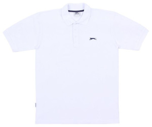 Biała koszulka polo Slazenger