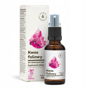 Aura Herbal Kwas Foliowy Witamina B9 30ml aerozol