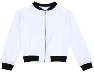 Biała, zapinana bluza PRIMARK ACTIVE