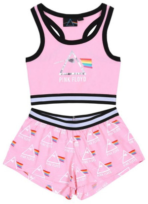 Różowa piżama Pink Floyd PRIMARK
