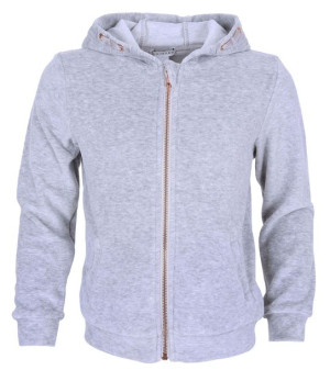 Szara bluza ze złotym zamkiem PRIMARK