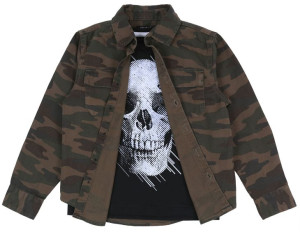 Moro koszula + czarny t-shirt PRIMARK